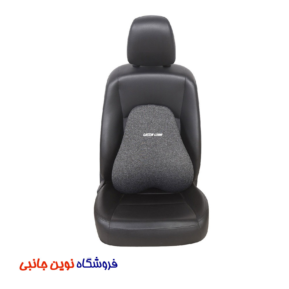 بالشت کمری صندلی فوم مموری Green Lion مدل GNMESEATCSNBK