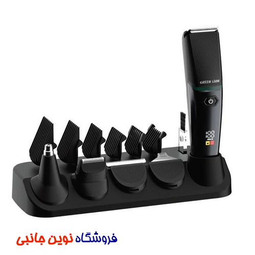 ست ماشین اصلاح صورت گرین لاین مدل 5in 1 Grooming Kit ا Green Lion 5 In 1 Grooming Kit shaving machine (تک / عمده)