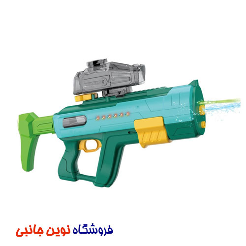 تفنگ آب پاش گرین لاین مدل GN-60 Water Gun ا Green Lion GN60 Water Gun Automatic &amp Manual Mode (تک / عمده )