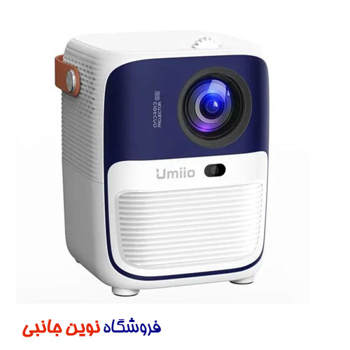 مینی ویدیو پروژکتور اندروید یومیو مدل Q2 قابل حمل | Umiio Q2 Video Projector 5G WiFi Bluetooth (تک و عمده)