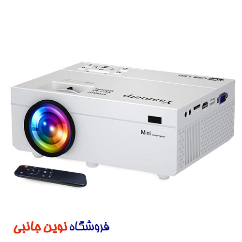 ویدیو پروژکتور هوشمند کالوس مدل M8-G ا Calus M8-G LED projector with a white casing (تک/عمده)