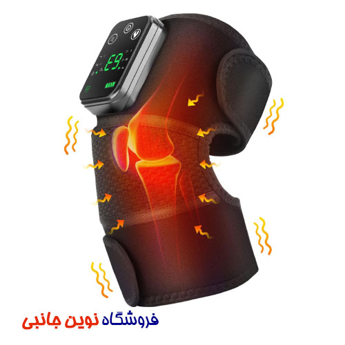 ماساژور و گرم کننده سه کاره مدل 3in1Massager ا MOAJAZA 3 in 1Massager Knee Brace Heated Knee Massager (تک / عمده )