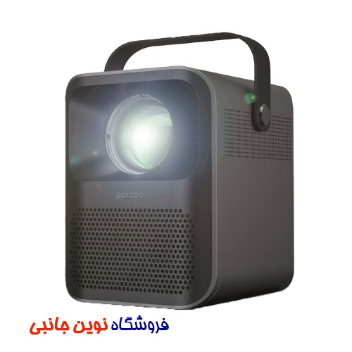 مینی ویدئو پروژکتور هوشمند پرودو مدل PD-HDPRJAN-BK ا Porodo PD-HDPRJAN-BK Full HD Portable Projector with 1920×1080 pixels Resolution (تک/عمده)
