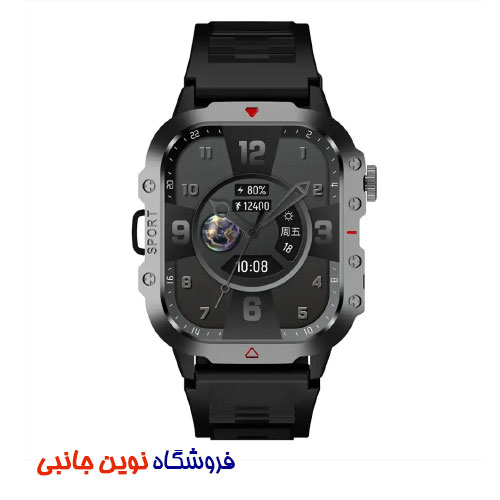 ساعت هوشمند گرین لاین مدل Gravix ضد آب ا Green Lion Gravix Smart Watch (تک / عمده )