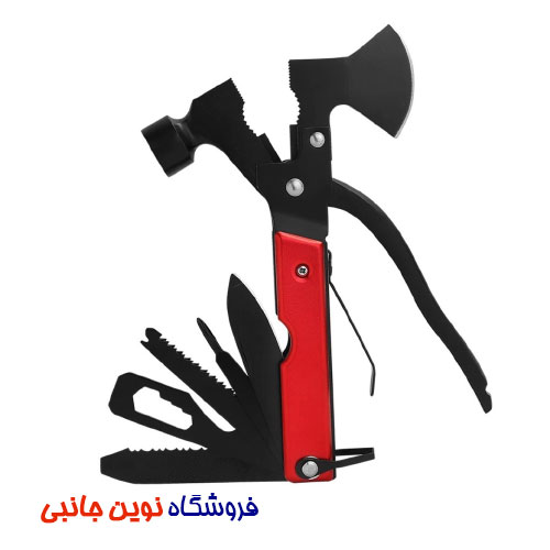 تبر و چکش 13 کاره گرین لاین مدل Storm Breaker ا Green Lion Storm Breaker Multi Axe Hammer (تک / عمده)