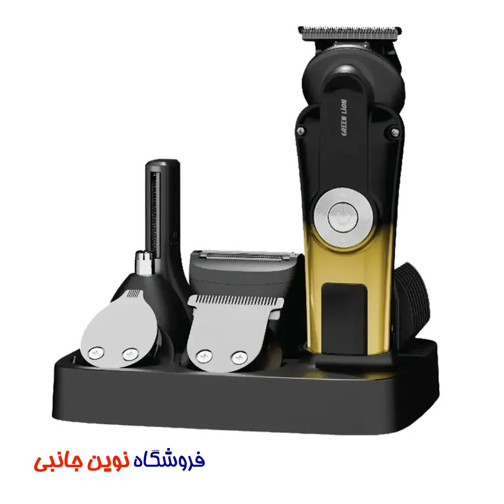 ماشین اصلاح 6 در 1 گرین لاین مدل Trim Pro ا Green Lion GN6N1TRMPRBK 6 in 1 Trim Pro Grooming Kit (تک / عمده)