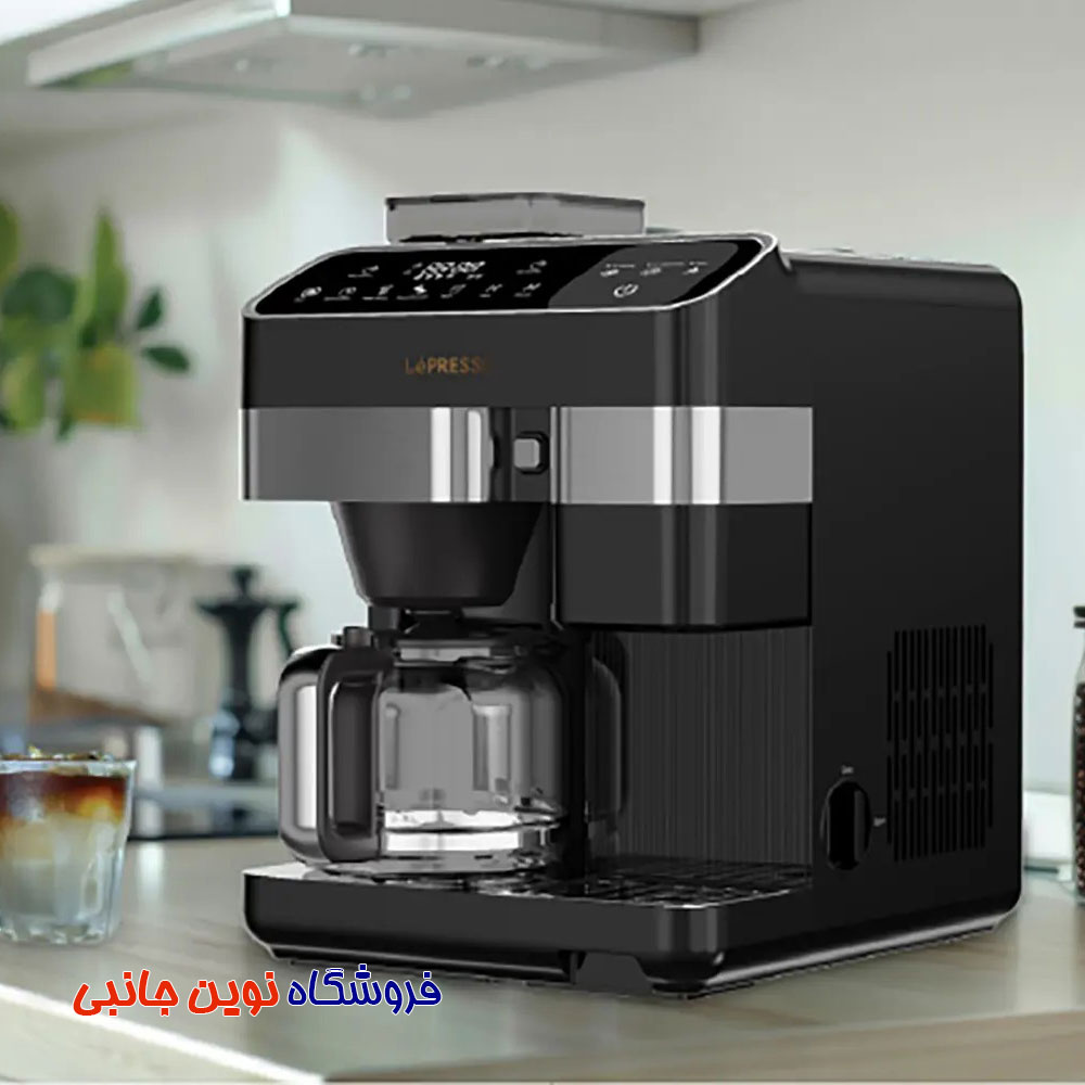 دستگاه قهوه ساز لیپرسو مدل LPYKFM12D03BK ا LePresso Americano Pro Ice & Hot Coffee Machine  (تک/عمده)